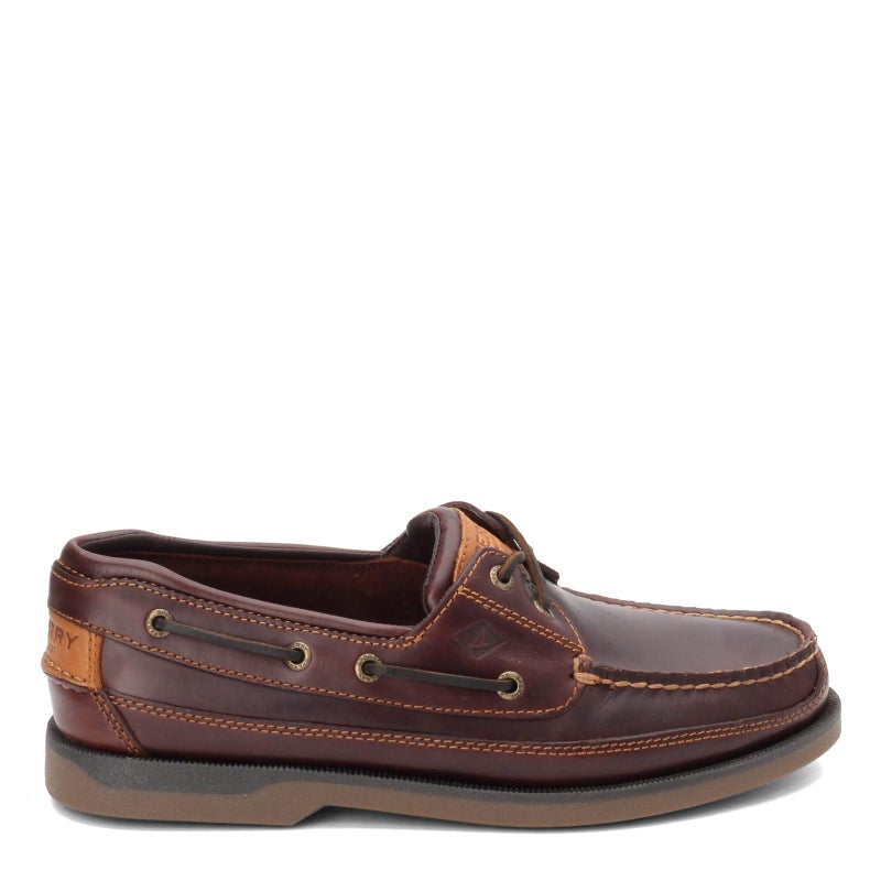 Sperry Mens Mako 2-Eye Boat Shoe, Amaretto, 10 Wide - Image 3